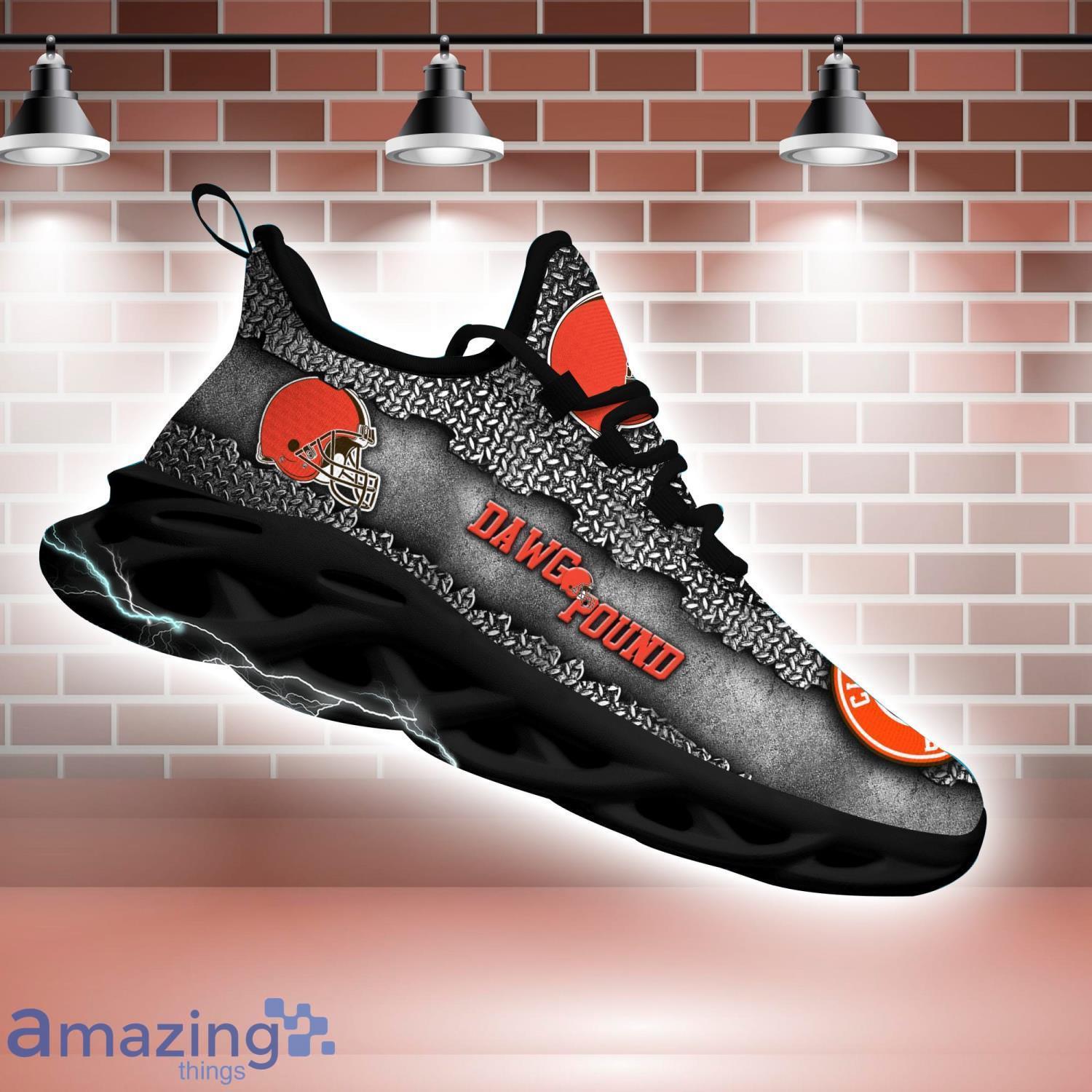 Cleveland Browns Best Gift Running Max Soul Shoes Sneakers For Men And Women image Cleveland Browns Best Gift Running Max Soul Shoes Sneakers For Men And Women Product Photo 1