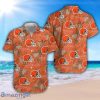 Cleveland Browns Coconut Pattern 3D Hawaiian Shirt Aloha Shirt For Summer Gift