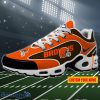 Cleveland Browns NFL 3D Effect Swoosh Custom Name Air Cushion Sport Shoes