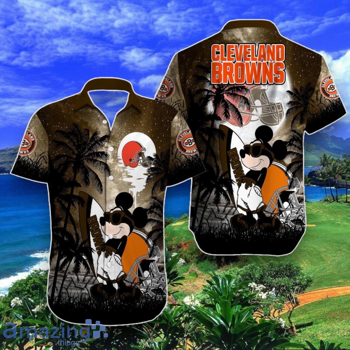 Cleveland Browns NFL Hawaiian Shirt Special Gift For Men Women image Cleveland Browns NFL Hawaiian Shirt Special Gift For Men Women Product Photo 1