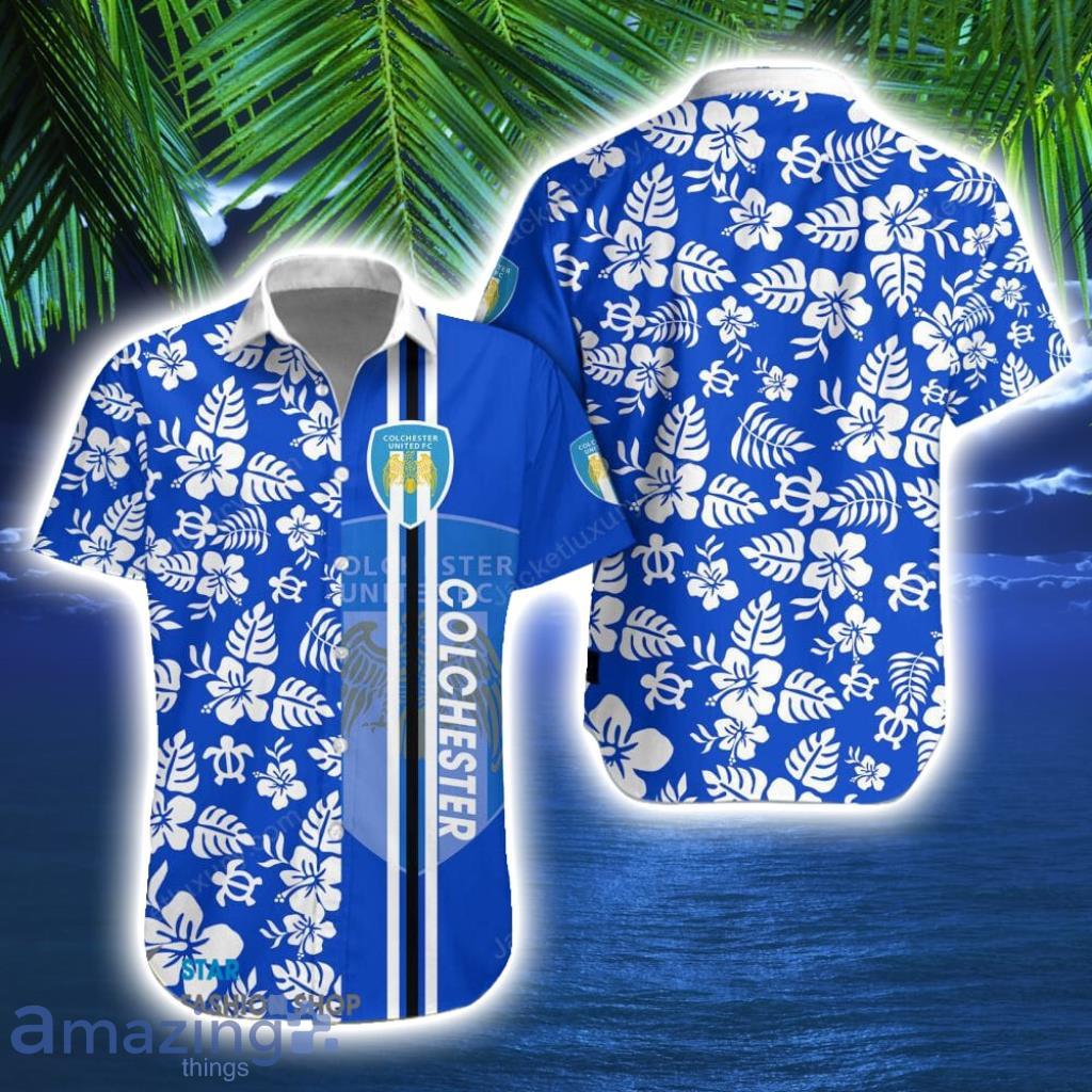 Colchester United Tropical Easy Breezy Hawaiian Shirt Gift For Men And Women image Colchester United Tropical Easy-Breezy Hawaiian Shirt Gift For Men And Women Product Photo 1