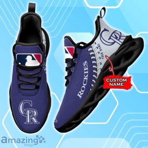 Colorado Rockies Custom Name Max Soul Shoes New Sneakers For Fans Product Photo 2