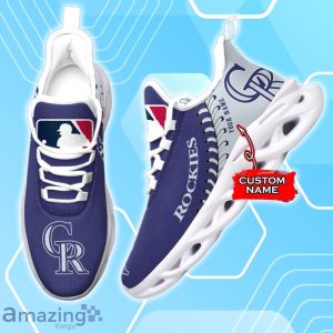 Colorado Rockies Custom Name Max Soul Shoes New Sneakers For Fans Product Photo 1