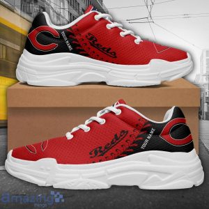 Custom Name Cincinnati Reds Personalized Chunky Sneaker For Men And Women Gift Product Photo 3
