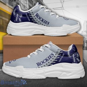 Custom Name Colorado Rockies Personalized Chunky Sneaker For Men And Women Gift image Custom Name Colorado Rockies Personalized Chunky Sneaker For Men And Women Gift Product Photo 3