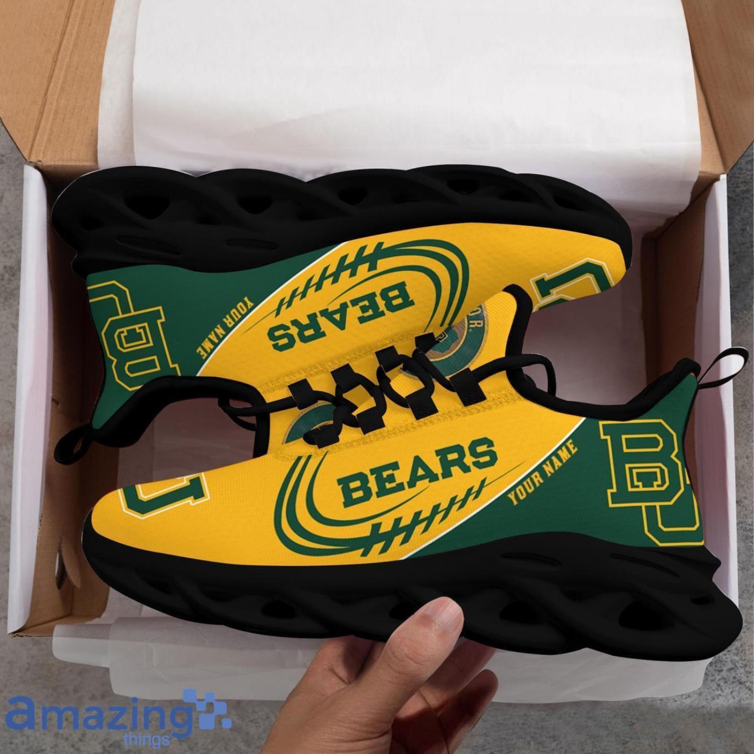 Custom Name For Fans Baylor BearsPersonalized Shoes Max Soul Sneakers Gift image Custom Name For Fans Baylor BearsPersonalized Shoes Max Soul Sneakers Gift Product Photo 5