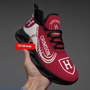 Custom Name For Fans Harvard CrimsonPersonalized Shoes Max Soul Sneakers Gift Product Photo 2