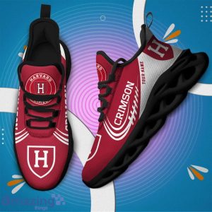 Custom Name For Fans Harvard CrimsonPersonalized Shoes Max Soul Sneakers Gift Product Photo 3