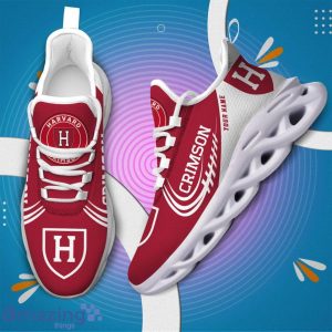 Custom Name For Fans Harvard CrimsonPersonalized Shoes Max Soul Sneakers Gift Product Photo 4