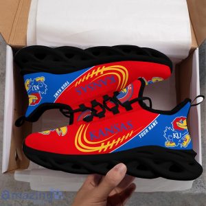 Custom Name For Fans Kansas JayhawksPersonalized Shoes Max Soul Sneakers Gift Product Photo 3