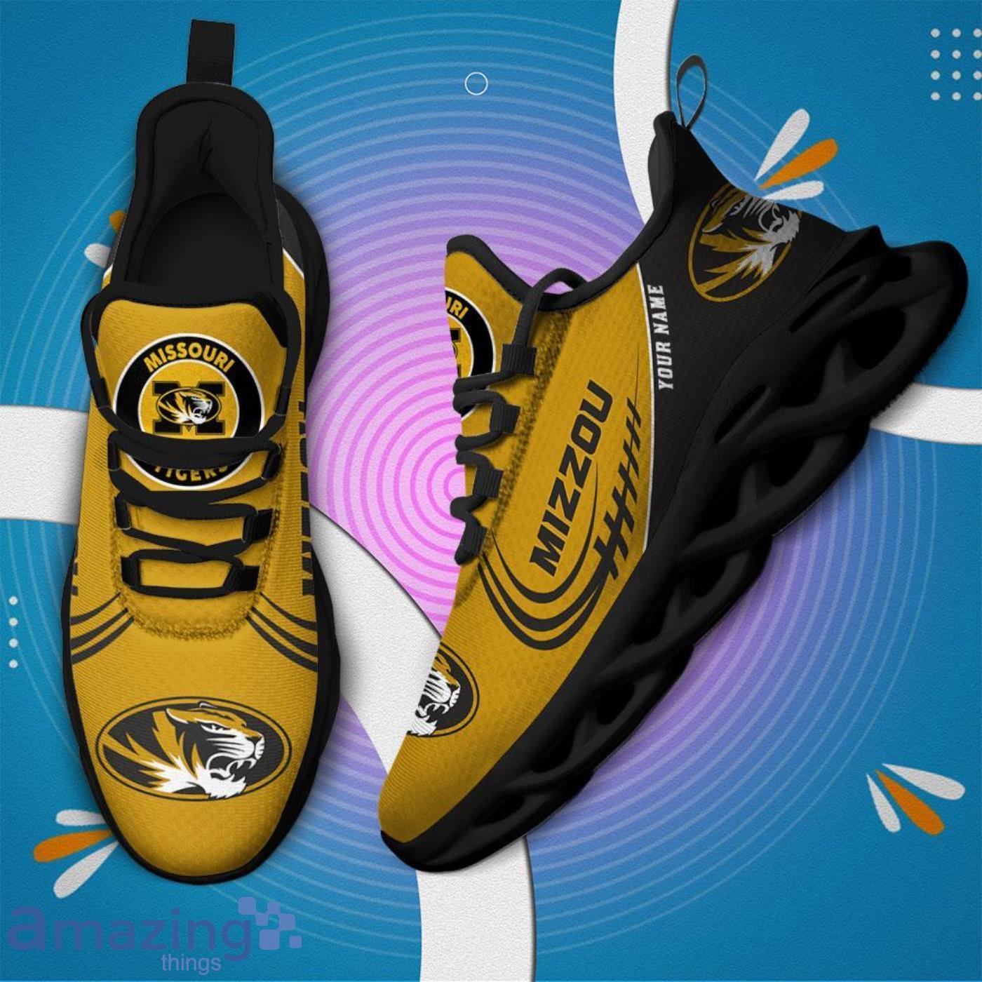 Custom Name For Fans Missouri TigersPersonalized Shoes Max Soul Sneakers Gift image Custom Name For Fans Missouri TigersPersonalized Shoes Max Soul Sneakers Gift Product Photo 3