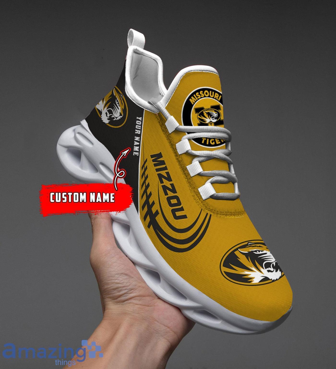 Custom Name For Fans Missouri TigersPersonalized Shoes Max Soul Sneakers Gift image Custom Name For Fans Missouri TigersPersonalized Shoes Max Soul Sneakers Gift Product Photo 1