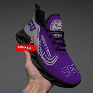 Custom Name For Fans TCU Horned FrogsPersonalized Shoes Max Soul Sneakers Gift Product Photo 2