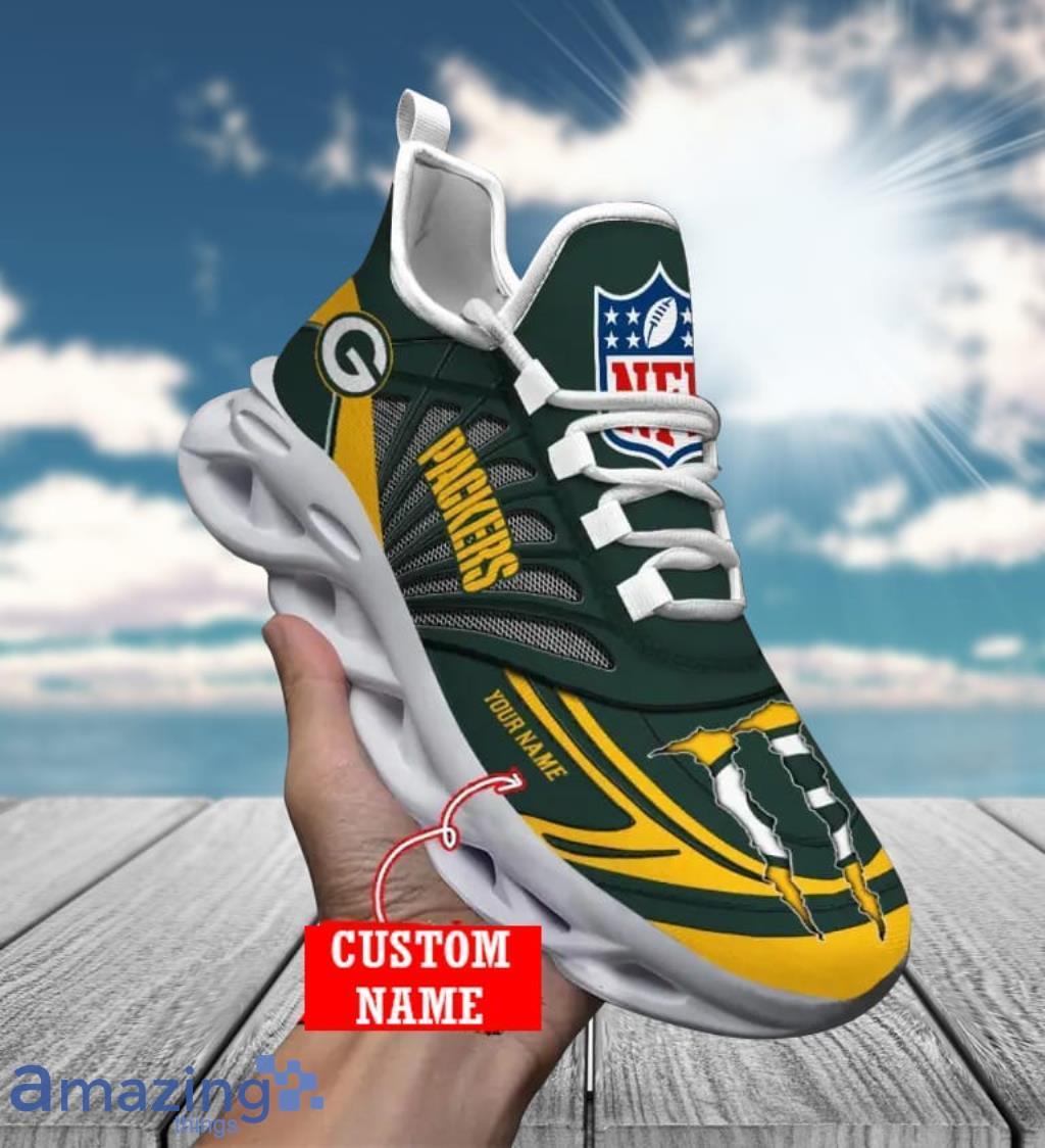 Custom Name Green Bay Packers Ver2 Clunky Max Soul Shoes Sport image Custom Name Green Bay Packers Ver2 Clunky Max Soul Shoes Sport Product Photo 1