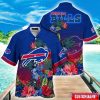 Custom Name Hawaii Shirt NFL Buffalo Bills Hawaii Shirt Tropical Flower Aloha Summer Gift