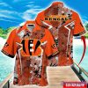 Custom Name Hawaii Shirt NFL Cincinnati Bengals Hawaiian Shirt Summer Football Tropical Shirt For Fans