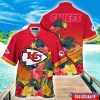 Custom Name Hawaii Shirt NFL Kansas City Chiefs Hawaii Shirt Tropical Flower Aloha Summer Gift