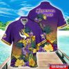 Custom Name Hawaii Shirt NFL Minnesota Vikings Hawaii Shirt Tropical Flower Aloha Summer Gift