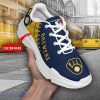 Custom Name Milwaukee Brewers Personalized Chunky Sneaker For Men And Women Gift
