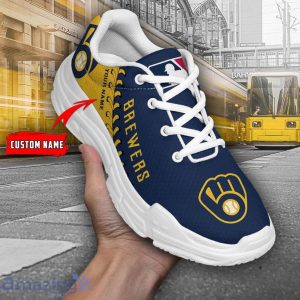 Custom Name Milwaukee Brewers Personalized Chunky Sneaker For Men And Women Gift Product Photo 1