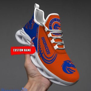 Custom Name NCAA Boise State Broncos Personalized Sneakers Max Soul Shoes Product Photo 1