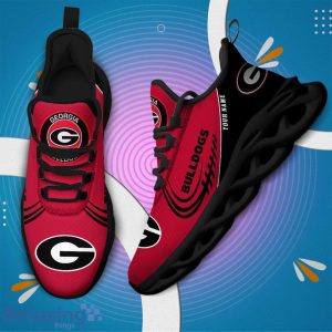Custom Name NCAA Georgia Bulldogs Personalized Sneakers Max Soul Shoes image Custom Name NCAA Georgia Bulldogs Personalized Sneakers Max Soul Shoes Product Photo 3