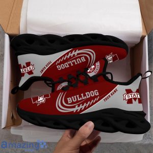 Custom Name NCAA Mississippi State Bulldogs Personalized Sneakers Max Soul Shoes image Custom Name NCAA Mississippi State Bulldogs Personalized Sneakers Max Soul Shoes Product Photo 5
