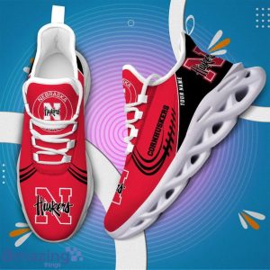 Custom Name NCAA Nebraska Cornhuskers Personalized Sneakers Max Soul Shoes Product Photo 4