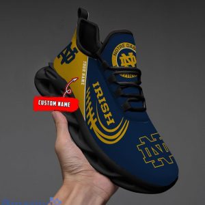 Custom Name NCAA Notre Dame Fighting Irish Personalized Sneakers Max Soul Shoes image Custom Name NCAA Notre Dame Fighting Irish Personalized Sneakers Max Soul Shoes Product Photo 2