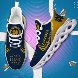 Custom Name NCAA Notre Dame Fighting Irish Personalized Sneakers Max Soul Shoes image Custom Name NCAA Notre Dame Fighting Irish Personalized Sneakers Max Soul Shoes Product Photo 4