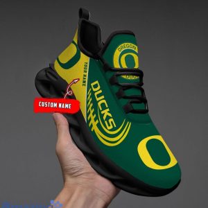 Custom Name NCAA Oregon Ducks Personalized Sneakers Max Soul Shoes Product Photo 2