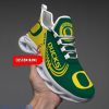 Custom Name NCAA Oregon Ducks Personalized Sneakers Max Soul Shoes