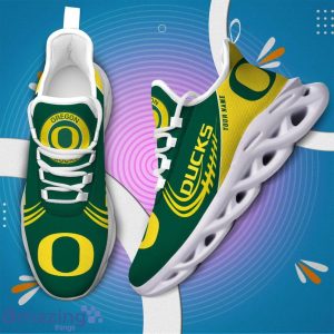 Custom Name NCAA Oregon Ducks Personalized Sneakers Max Soul Shoes Product Photo 4