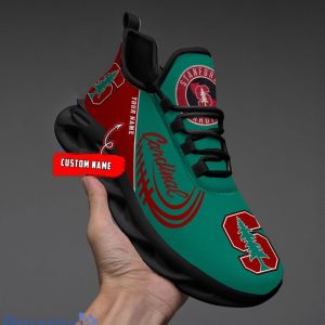 Custom Name NCAA Stanford Cardinal Personalized Sneakers Max Soul Shoes image Custom Name NCAA Stanford Cardinal Personalized Sneakers Max Soul Shoes Product Photo 2