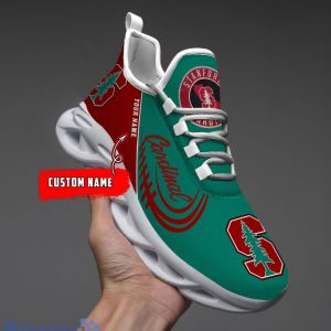 Custom Name NCAA Stanford Cardinal Personalized Sneakers Max Soul Shoes Product Photo 1