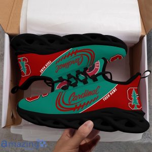 Custom Name NCAA Stanford Cardinal Personalized Sneakers Max Soul Shoes image Custom Name NCAA Stanford Cardinal Personalized Sneakers Max Soul Shoes Product Photo 5