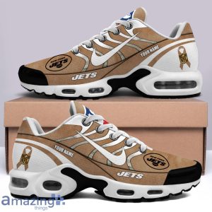 Custom Name New York Jets Air Cushion Sports Shoes NFL Gift For Men And Women Product Photo 2
