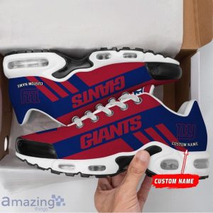 Custom Name NFL Air Cushion Shoes New York Giants Shoes Best Gift For Sport Fans Product Photo 2