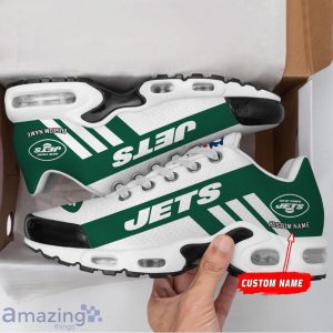 Custom Name NFL Air Cushion Shoes New York Jets Shoes Best Gift For Sport Fans Product Photo 2