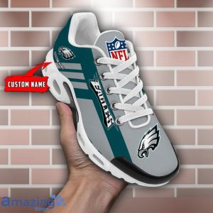 Custom Name NFL Air Cushion Shoes Philadelphia Eagles Shoes Best Gift For Sport Fans image Custom Name NFL Air Cushion Shoes Philadelphia Eagles Shoes Best Gift For Sport Fans Product Photo 4