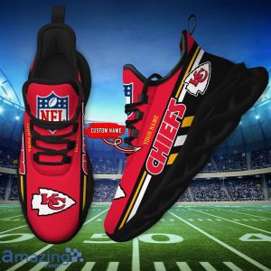 Custom Name Sneakers Kansas City Chiefs49ers Max Soul Shoes Special Running Shoes For Fans Product Photo 4