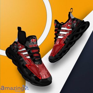 Custom Name Sneakers Tampa Bay Buccaneers CAMO Max Soul Shoes Best Gift For Fans Product Photo 2