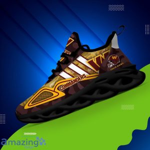 Custom Name Sneakers Washington Commanders CAMO Max Soul Shoes Best Gift For Fans Product Photo 4