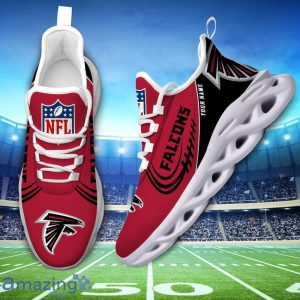 Custom Name Special Sneakers Atlanta Falcons Max Soul Sneakers Personalized Gift image Custom Name Special Sneakers Atlanta Falcons Max Soul Sneakers Personalized Gift Product Photo 4