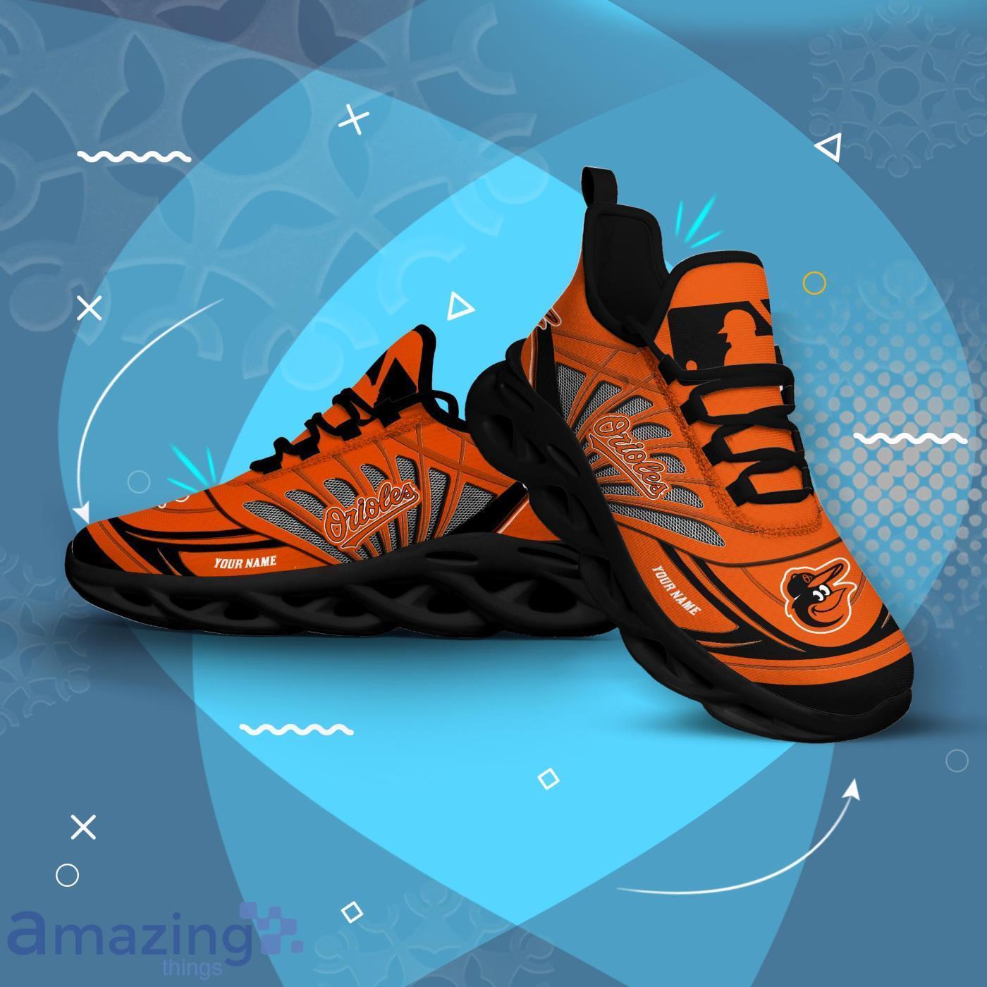 Custom Name Special Sneakers Baltimore Orioles Personalized Running Shoes Max Soul Sneakers image Custom Name Special Sneakers Baltimore Orioles Personalized Running Shoes Max Soul Sneakers Product Photo 5
