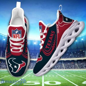 Custom Name Special Sneakers Houston Texans Max Soul Sneakers Personalized Gift image Custom Name Special Sneakers Houston Texans Max Soul Sneakers Personalized Gift Product Photo 5