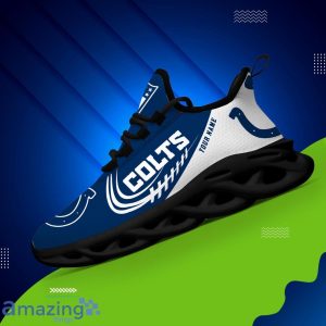 Custom Name Special Sneakers Indianapolis Colts Max Soul Sneakers Personalized Gift Product Photo 2