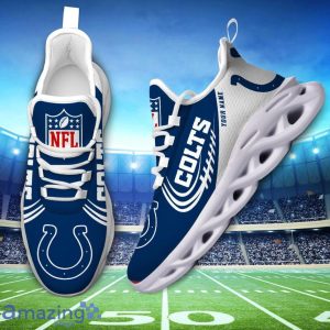 Custom Name Special Sneakers Indianapolis Colts Max Soul Sneakers Personalized Gift Product Photo 4