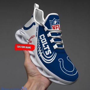 Custom Name Special Sneakers Indianapolis Colts Max Soul Sneakers Personalized Gift Product Photo 1