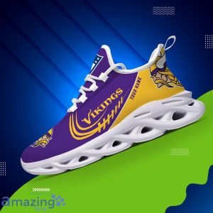 Custom Name Special Sneakers Minnesota Vikings Max Soul Sneakers Personalized Gift Product Photo 3